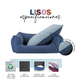 Lit YAGU OXFORD AZUL-CELESTE T-5